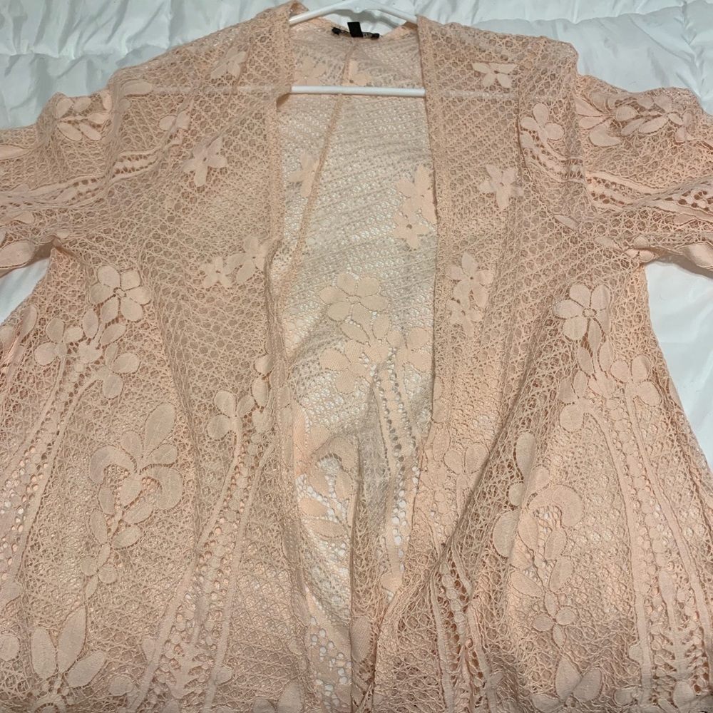 Torrid Pink Kimono size 00/0